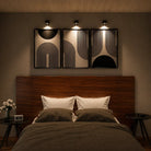 Cordless Wall Light with Magnetic Mount and 360° Rotation