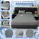 Foldable Cooling Sleep Mat - Breathable Summer Bed Topper