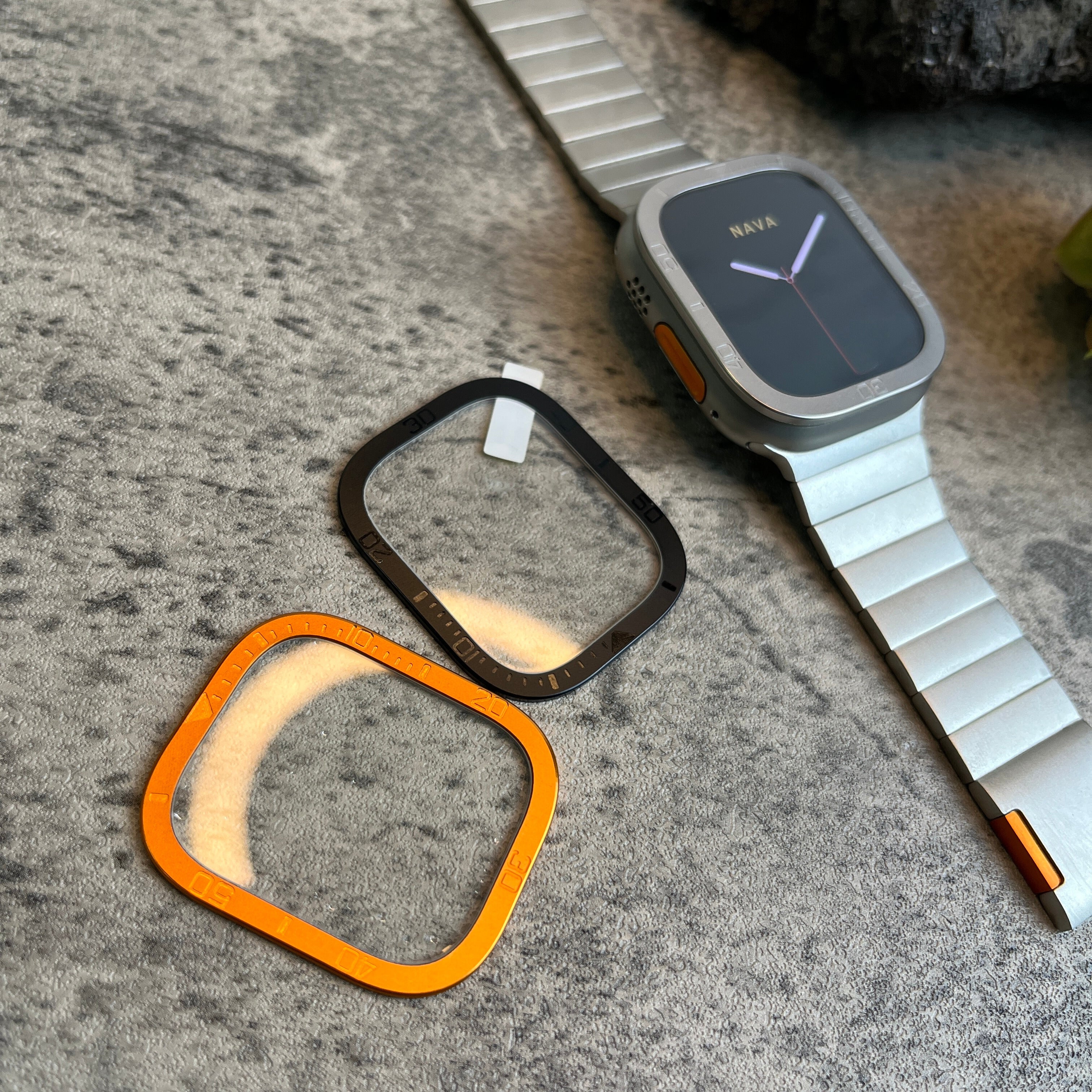 Smartwatch Screen Protector Case – Vintage Bezel Cover for Ultra 49mm