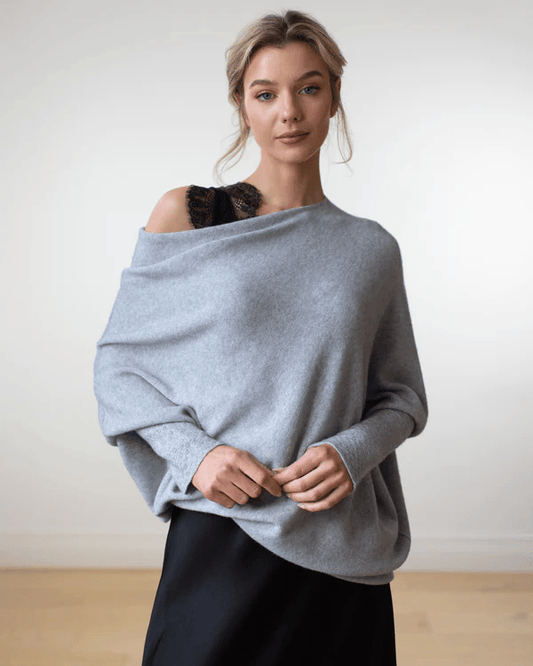 Dames Oversized Gebreide Trui – Casual voor Herfst en Winter