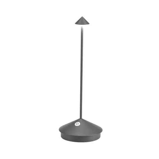 Cordless LED Table Lamp – Dimmable Rechargeable Light in White and Gold