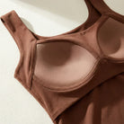 Women's Built-In Bra Tank Top - Soft Stretch Comfort Top