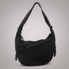 Women's Nylon Crossbody Bag with Multiple Zip Pockets