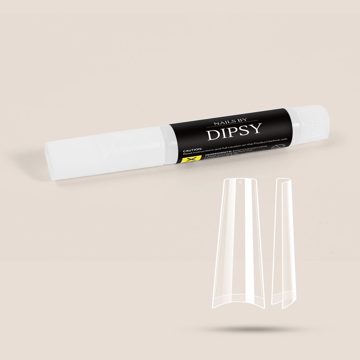 Nail Tips for Dip Powder Extensions – Coffin, Almond & Square Shapes