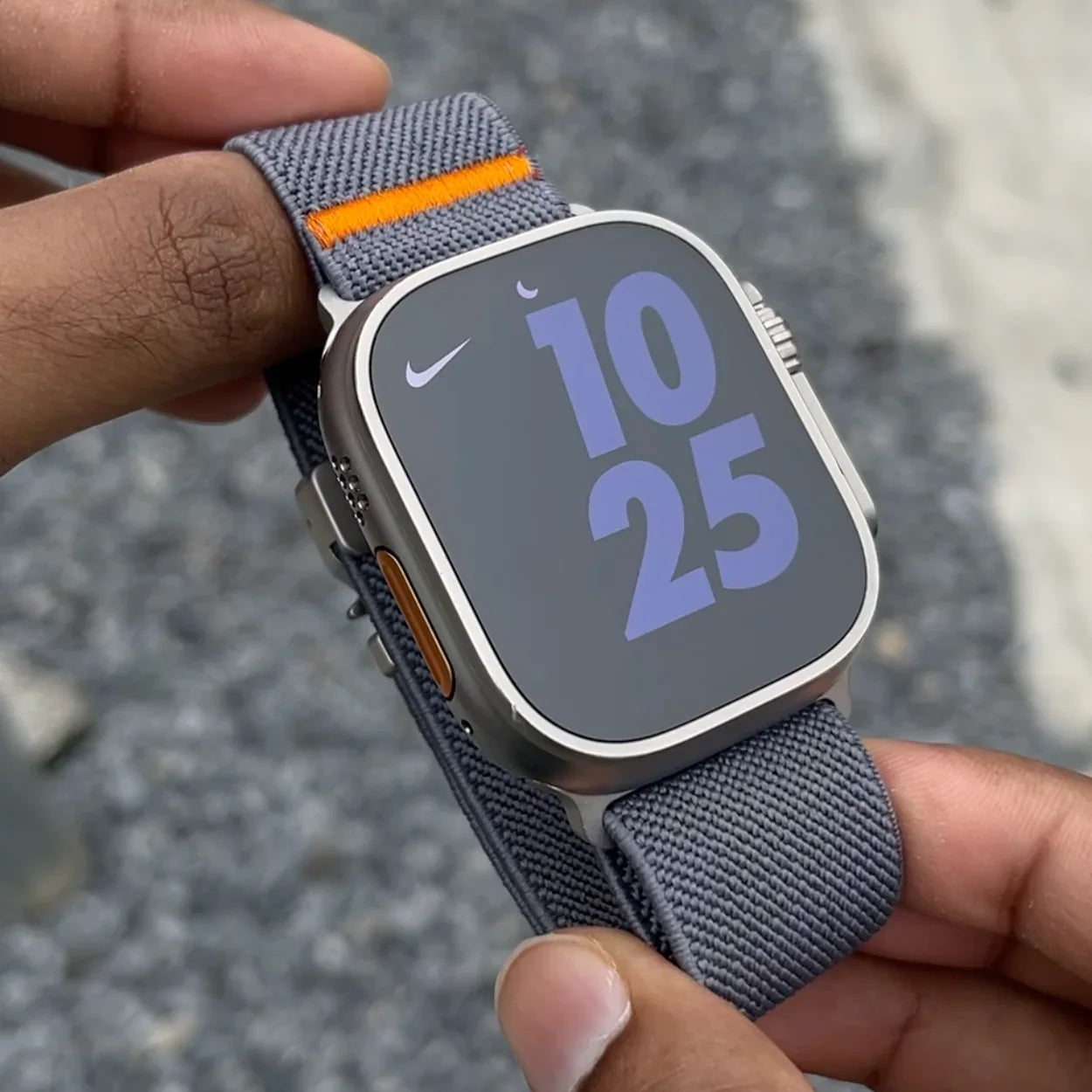 Adjustable Paracord Watch Strap - Nylon Mesh Band for Apple Watch