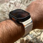 Silicone Watch Band Dual-Color Design for Apple Watch