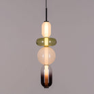 Glass Pendant Light - Colored Candy Glass Ceiling Lamp