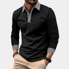 Clément - Polo à manches longues - Décontracté - Hommes-2