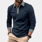 Clément - Polo à manches longues - Décontracté - Hommes-3