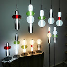 Glass Pendant Light - Colored Candy Glass Ceiling Lamp
