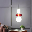 Glass Pendant Light - Colored Candy Glass Ceiling Lamp