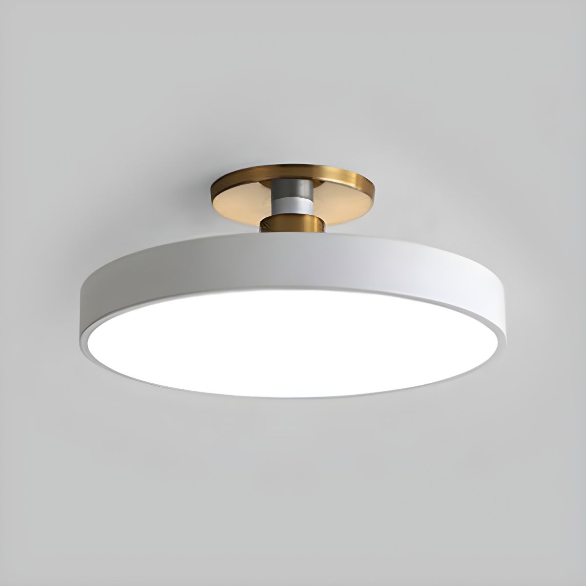 Ceiling Light Round LED Semi-Flush Mount