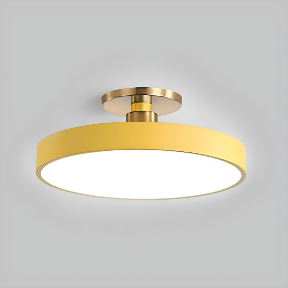 Ceiling Light Round LED Semi-Flush Mount