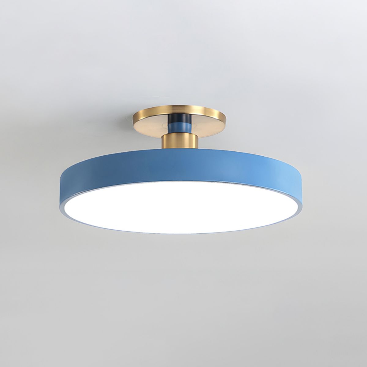 Ceiling Light Round LED Semi-Flush Mount
