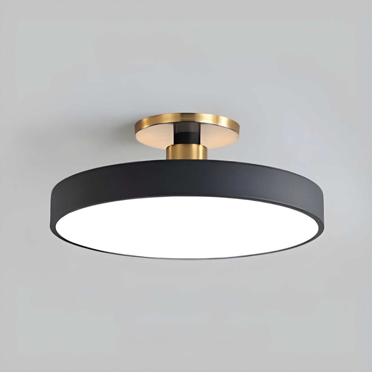 Ceiling Light Round LED Semi-Flush Mount