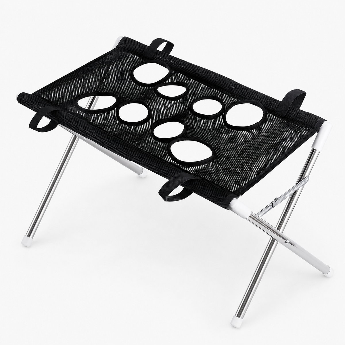 Elevated Non-Slip Dog Bath Platform – Stainless Steel