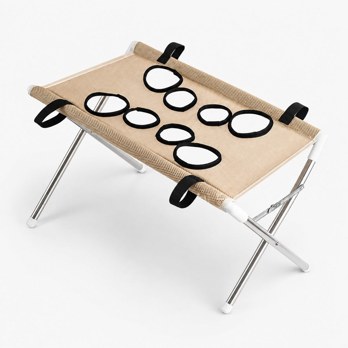 Elevated Non-Slip Dog Bath Platform – Stainless Steel