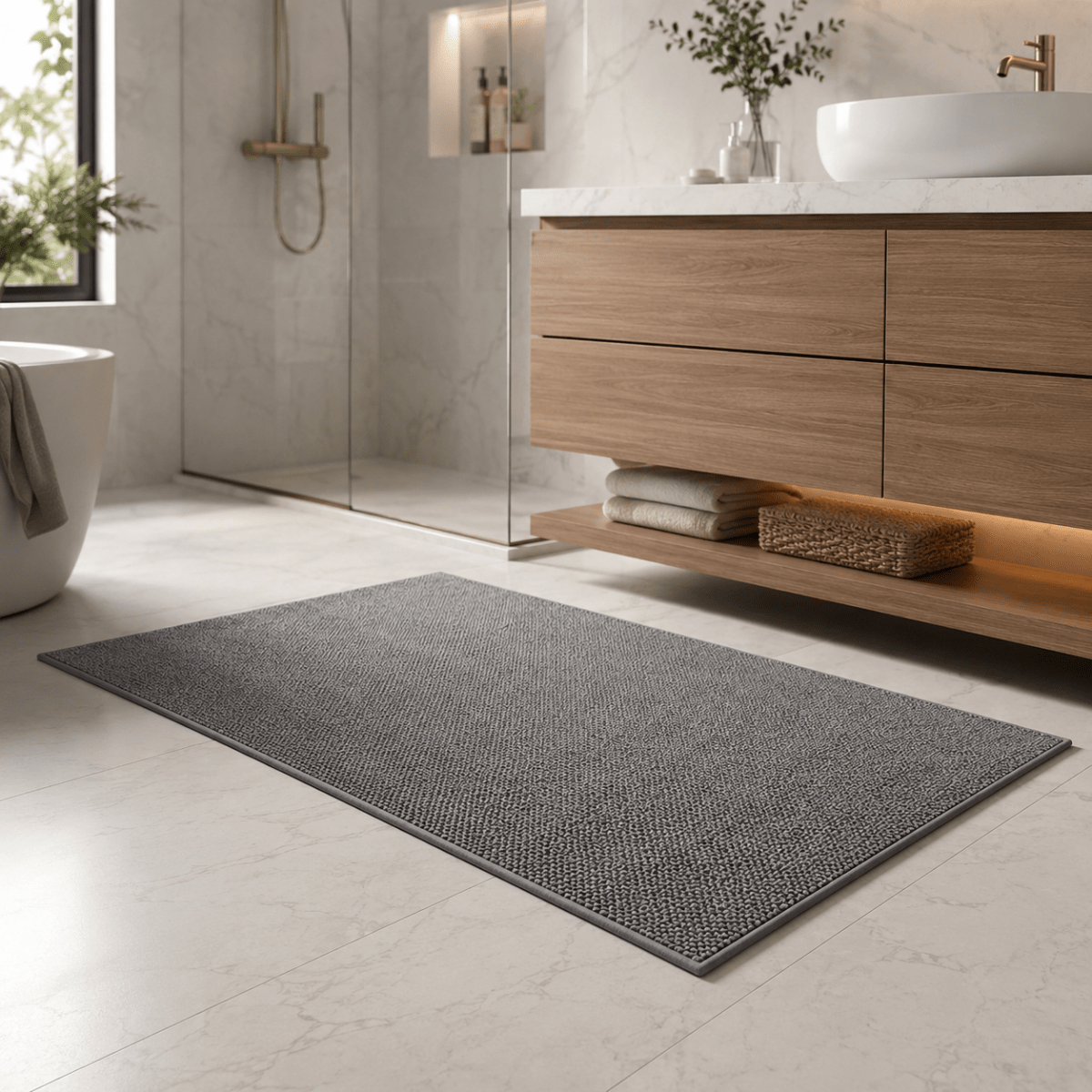 Absorbent Doormat for Indoor and Outdoor Entryways – Non-Slip, Quick-Drying