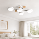 Modern Round LED Ceiling Light - Minimalist Multi-Head Fixture