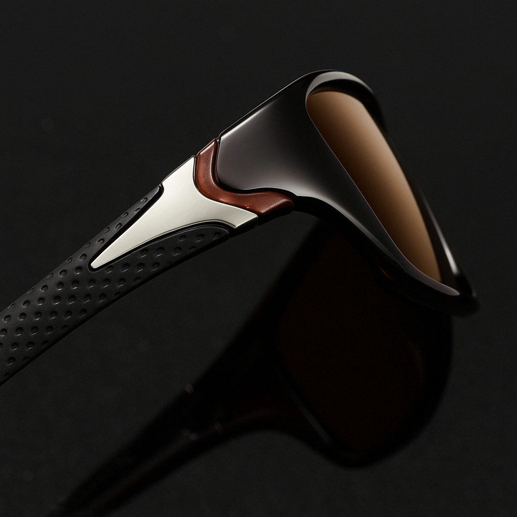 Polarized Sport Sunglasses - Wraparound UV Protection Frame