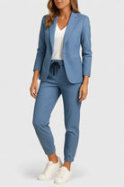 Women's Blazer & Trousers Suit Set – Tailored Two-Piece
