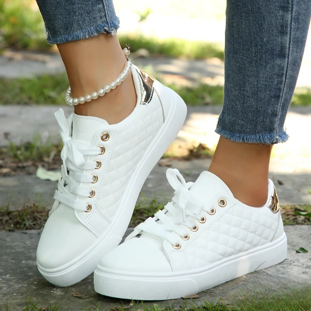 Women's Orthopaedic Shoes Breathable Sneakers with Shock-Absorbing Sole