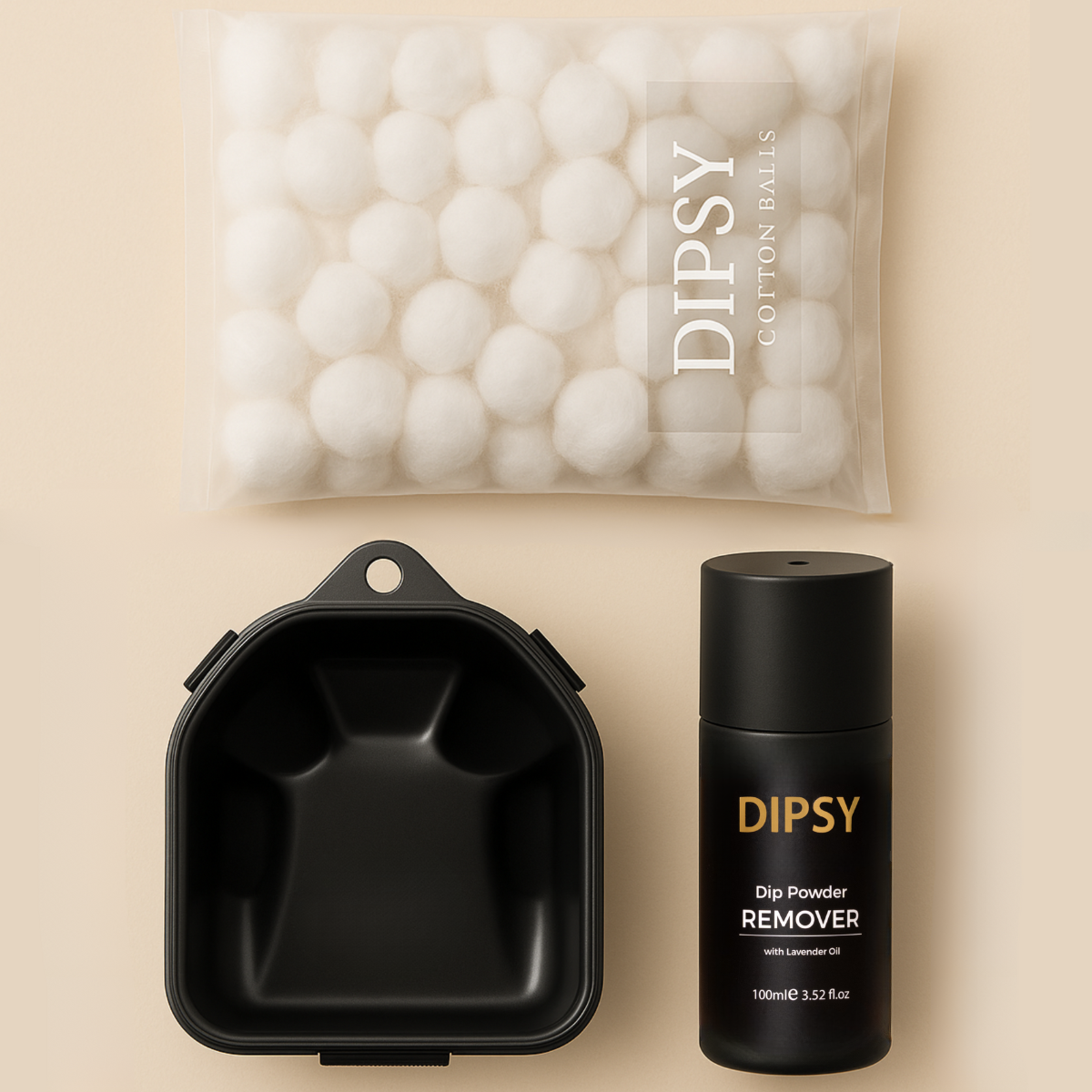 Gel Polish Removal Kit – Heated Acetone Soak-Off Bowl