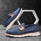 Men's Mesh Loafers - Breathable Slip-On Sneaker Loafers