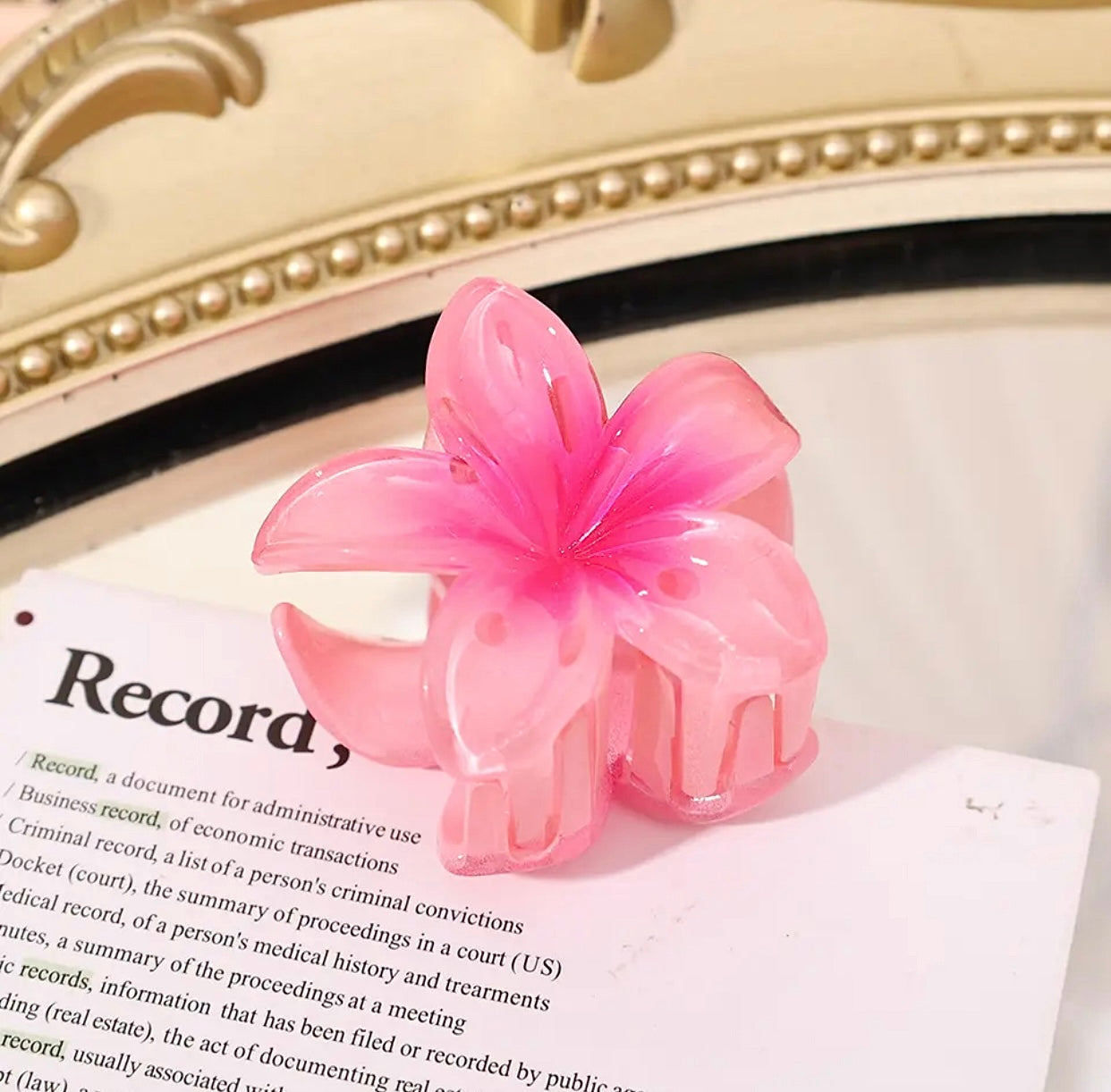 Annabel | Bloemvormige Haarclip Dames –Elegant Design met Stevige Sluiting voor Betrouwbare Grip