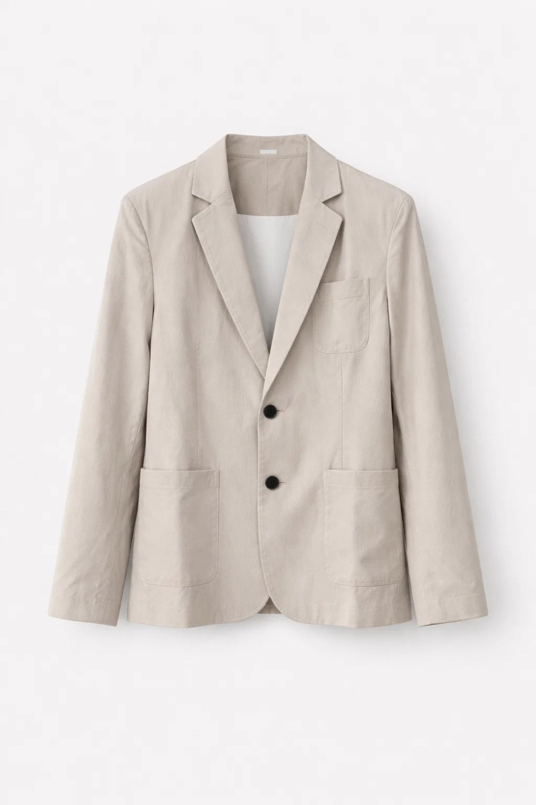 Men's Suits - Structured Blazer and Trousers Two-Piece Set