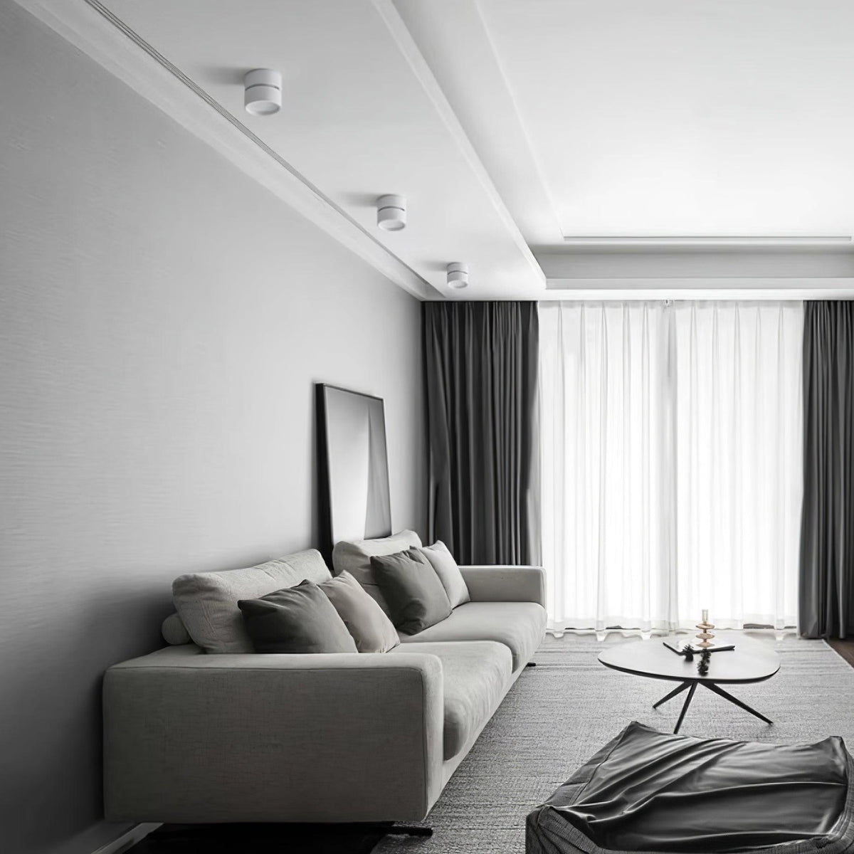 Spot LED Orientable de Plafond Design Scandinave Minimaliste