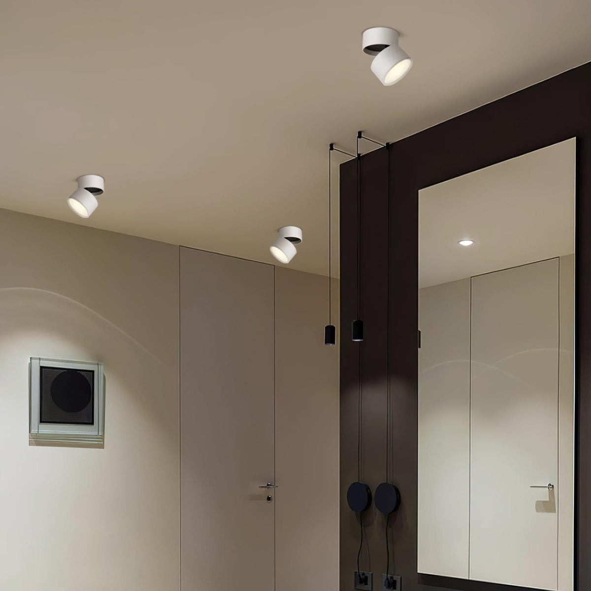 Spot LED Orientable de Plafond Design Scandinave Minimaliste