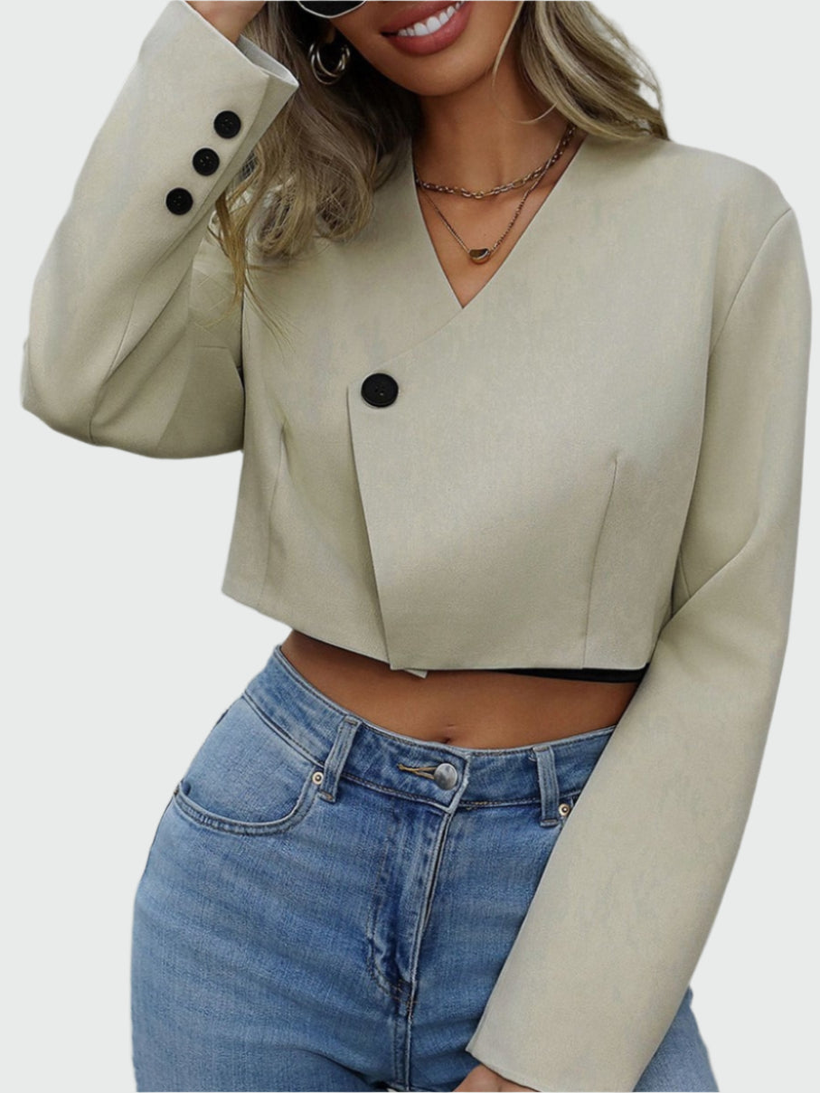 Talia | Korte Dames Jas met Trendy Design – Comfort & Elegantie voor Elke Dag