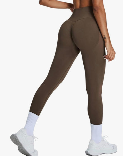 Scrunch Legging – Dames Legging met Hoge Taille en V-naad