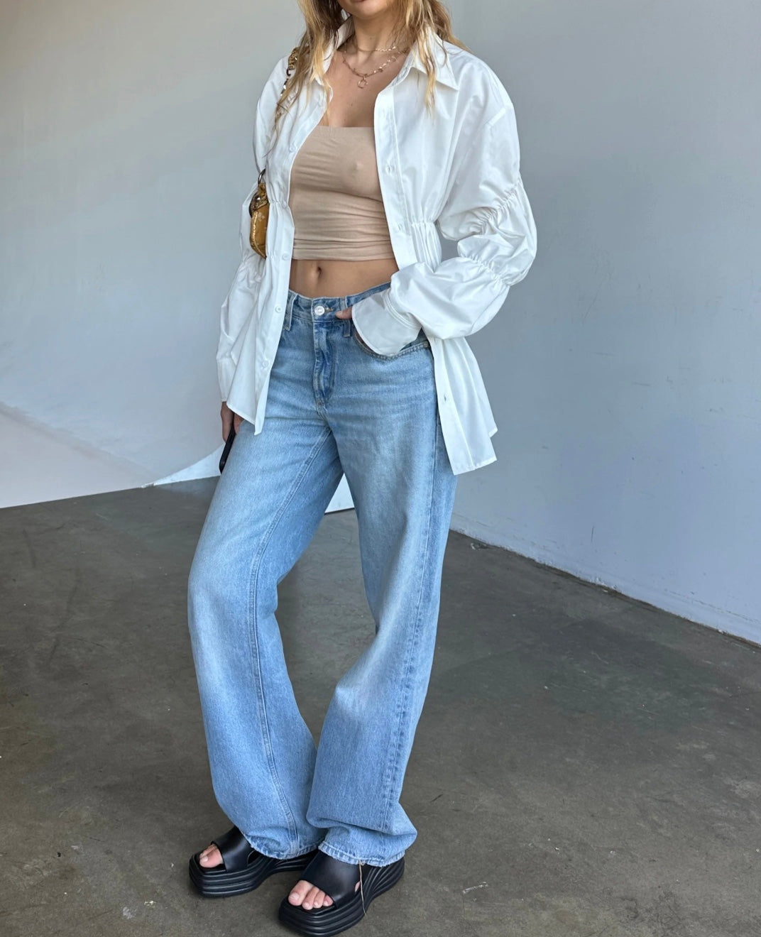 LILO | Scrunched Blouse