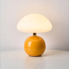 Mushroom Table Lamp - Ceramic Base with 3 LED Light Tones