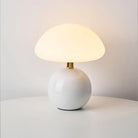 Mushroom Table Lamp - Ceramic Base with 3 LED Light Tones