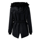 Women's Thick Parka Coat with Hood - Winter Jacket
