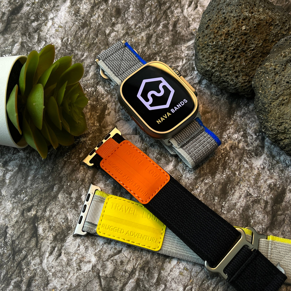 Apple Watch Strap - Adjustable Stretch Fabric Band