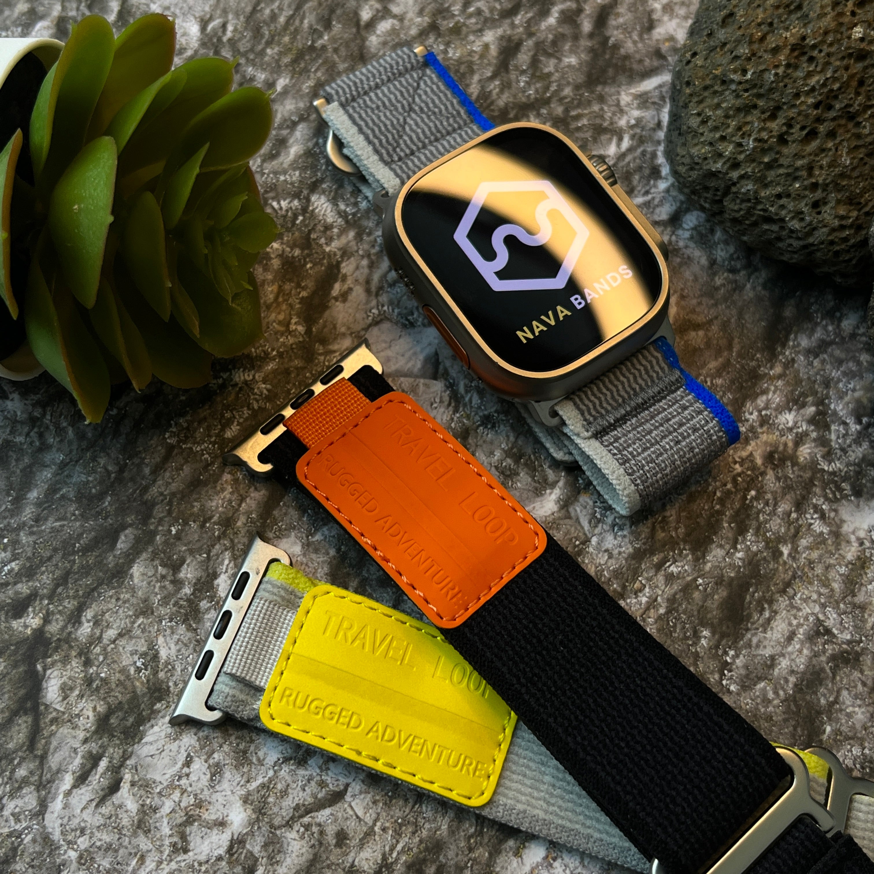 Apple Watch Strap - Adjustable Stretch Fabric Band