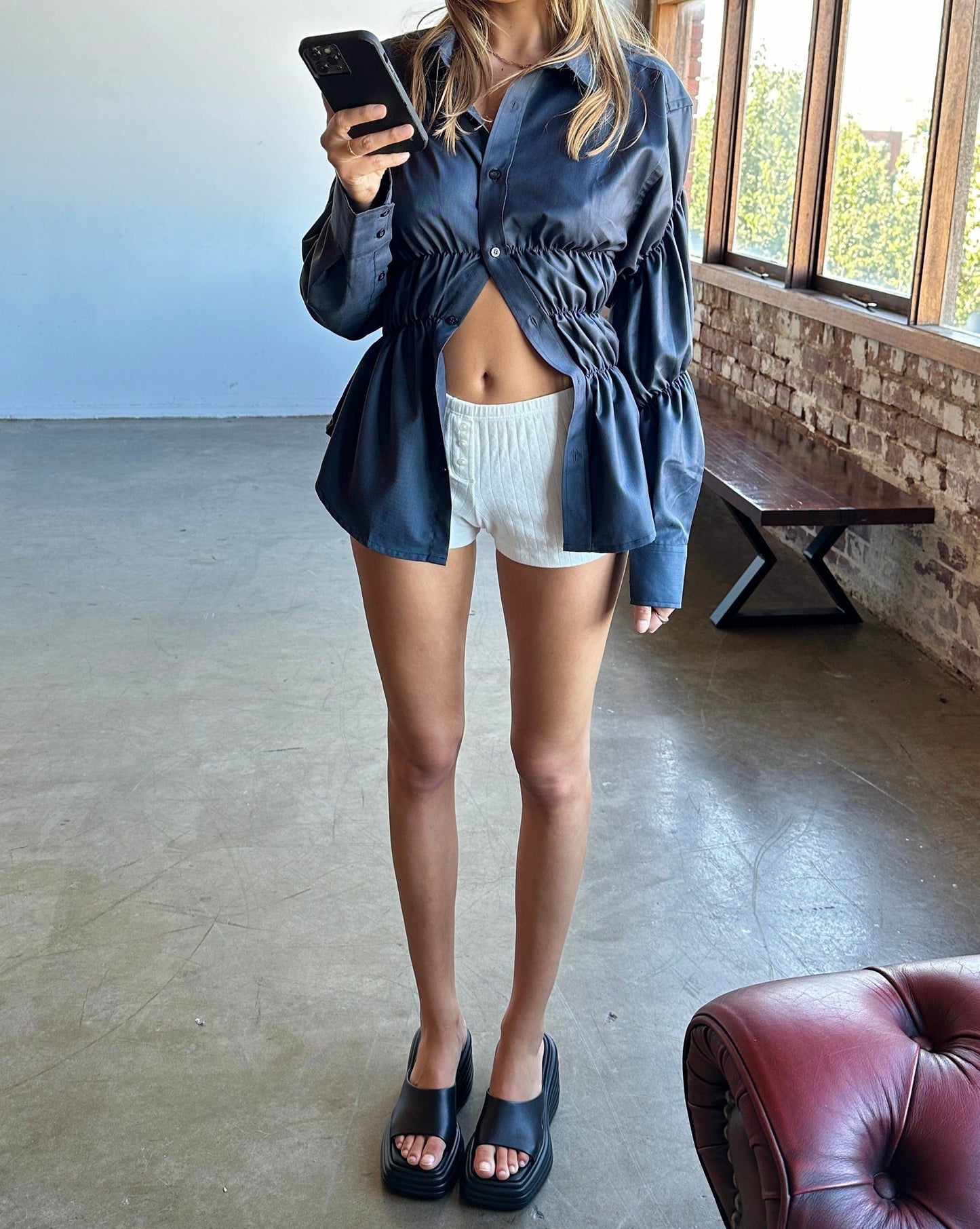 LILO | Scrunched Blouse