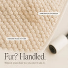 Non-Slip Pet Sofa Cover - Plush Grip-Backed Couch Protector