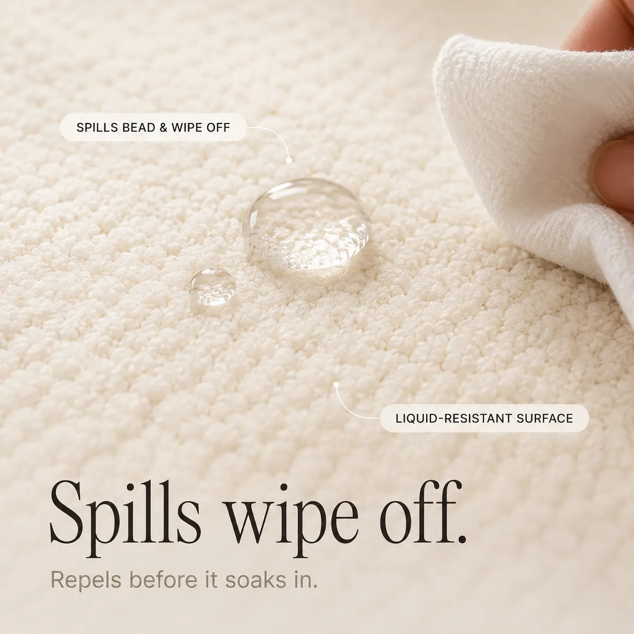 Non-Slip Pet Sofa Cover - Plush Grip-Backed Couch Protector