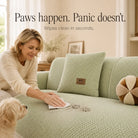 Non-Slip Pet Sofa Cover - Plush Grip-Backed Couch Protector