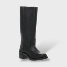Women's Knee High Boots with Structured Sole