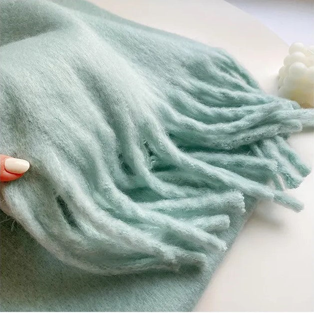 Nela Pastel Sjaal | Dames Sjaal met Warme Zachte Stof en Tijdloze Pasteltinten