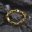 Men's Stainless Steel Chain Link Bracelet