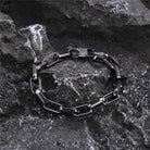 Men's Stainless Steel Chain Link Bracelet