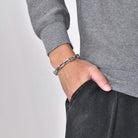 Men's Stainless Steel Chain Link Bracelet