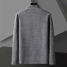 Women's Knit Cardigan with Stand Collar